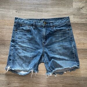 J.Crew Stretch Distressed Jean Shorts Size 27